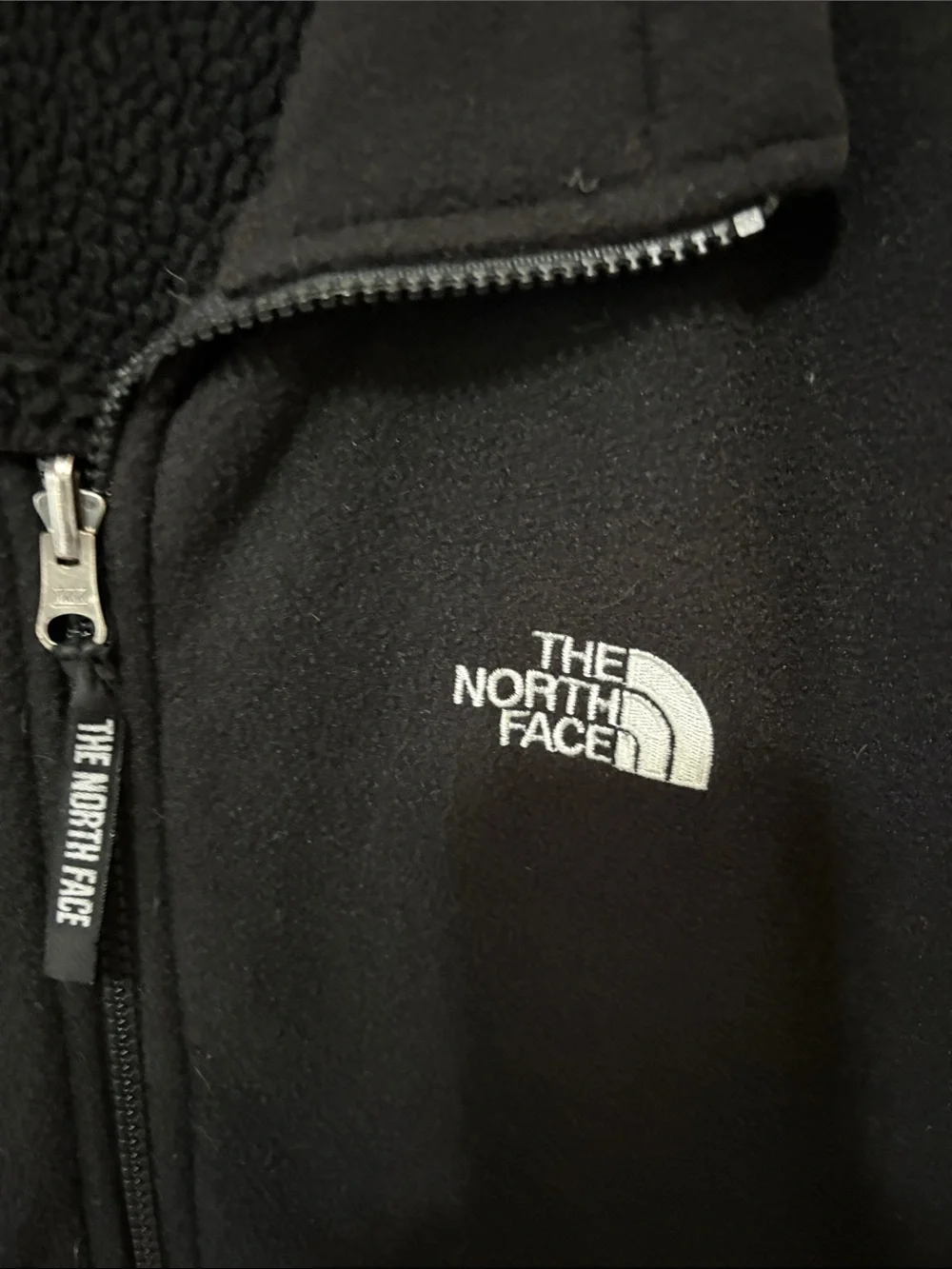 Vintage 90s The North Face Black Fleece Vest‎